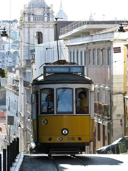 Pn New Ac! Stylish & Central- View To Tram 28! Lisboa شقة